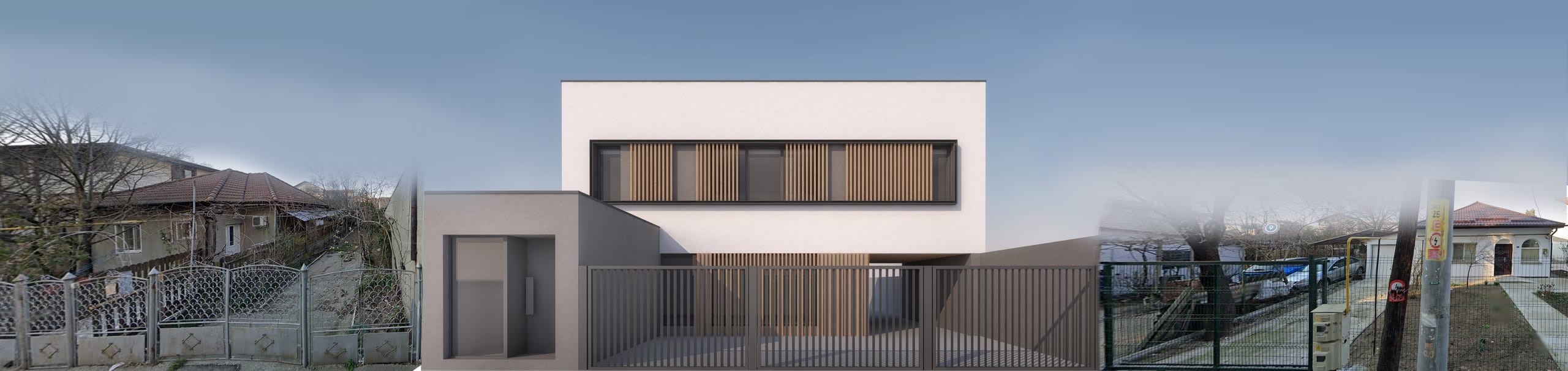 Casa Aleea Bălcescu — context stradal pe alee