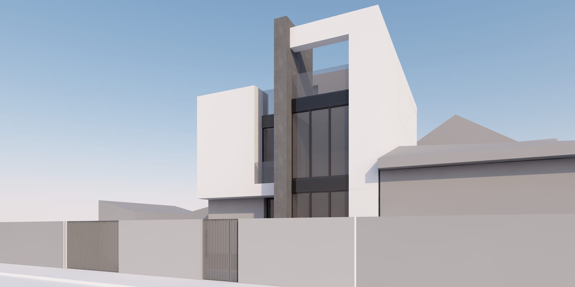 Casa Boccaccio — fațada laterală