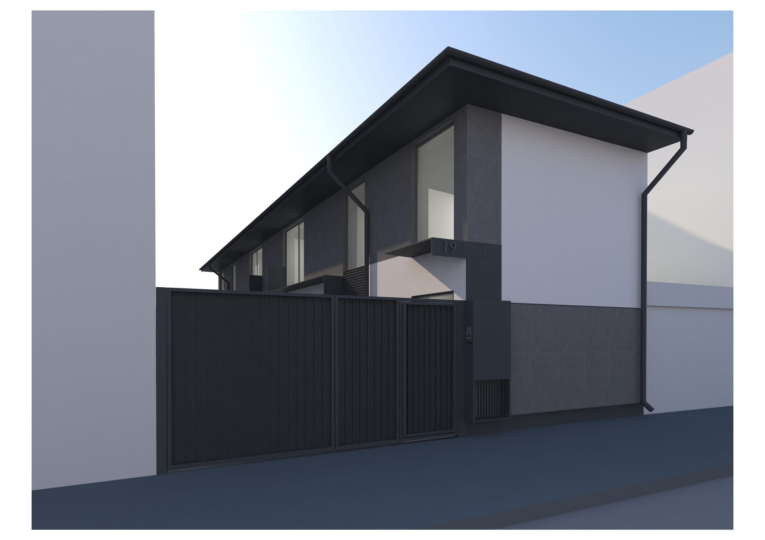 Casa Despot Vodă — perspectivă stradală